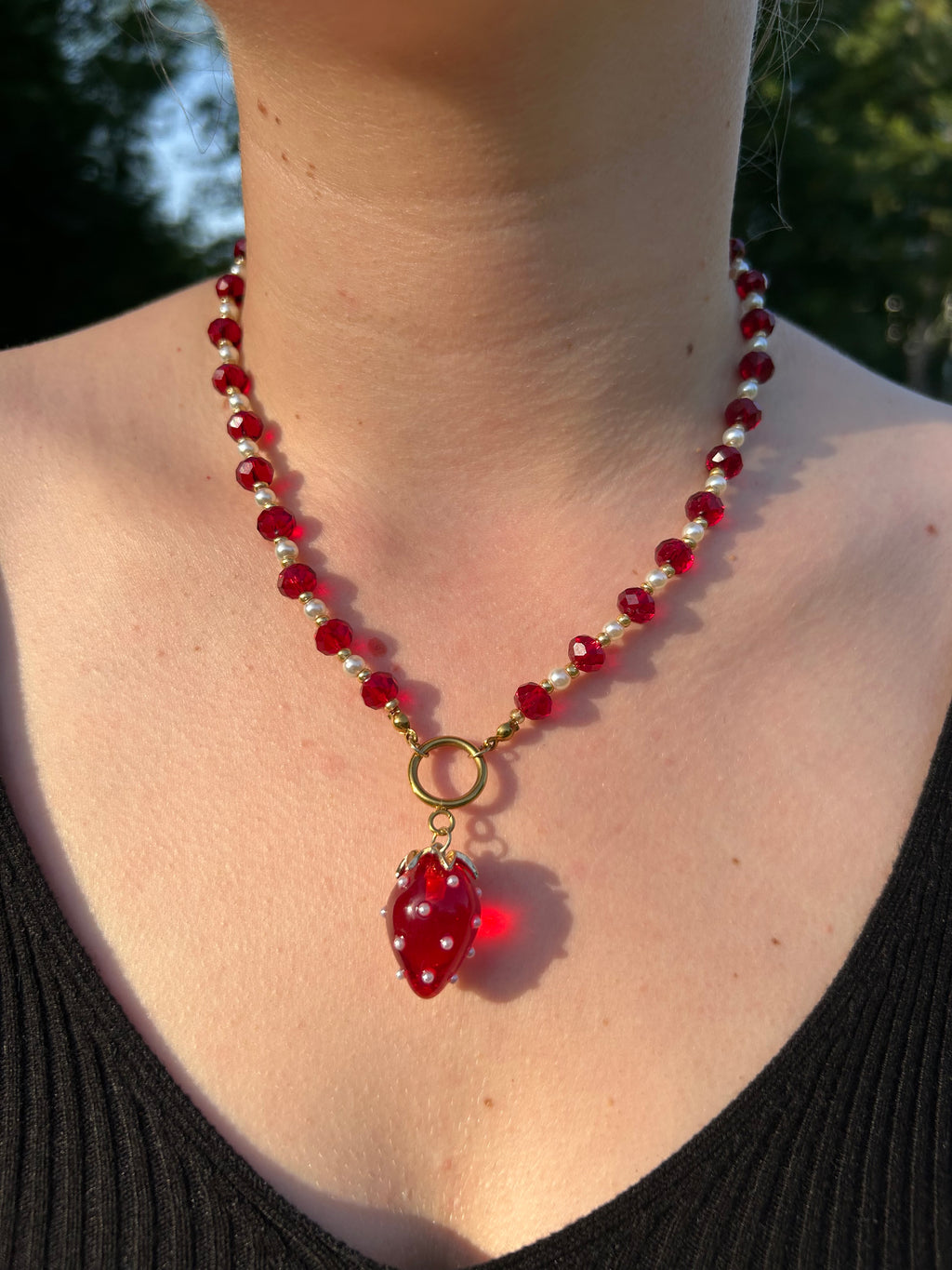 Collier Eclat de Gariguette