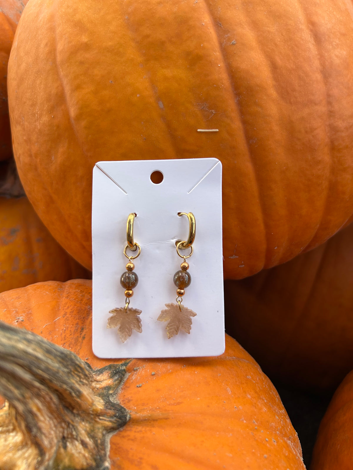 Boucles d’oreilles Maple Kiss