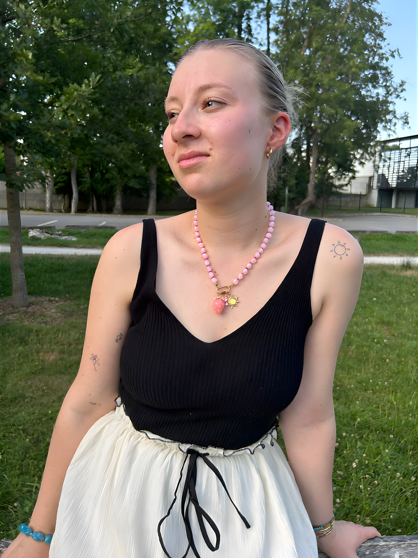 Collier Limonade Rose
